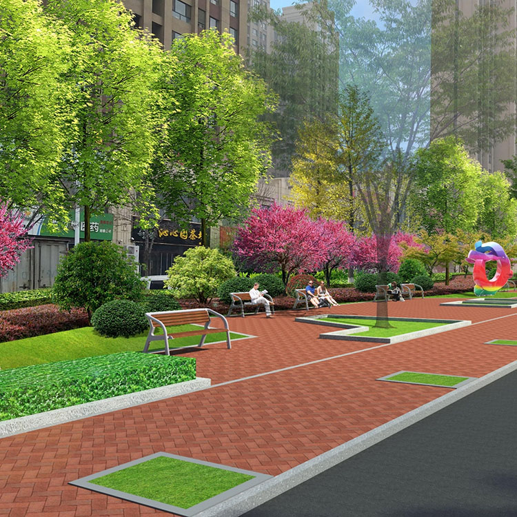 濟寧老運河以北路網綠化廊道